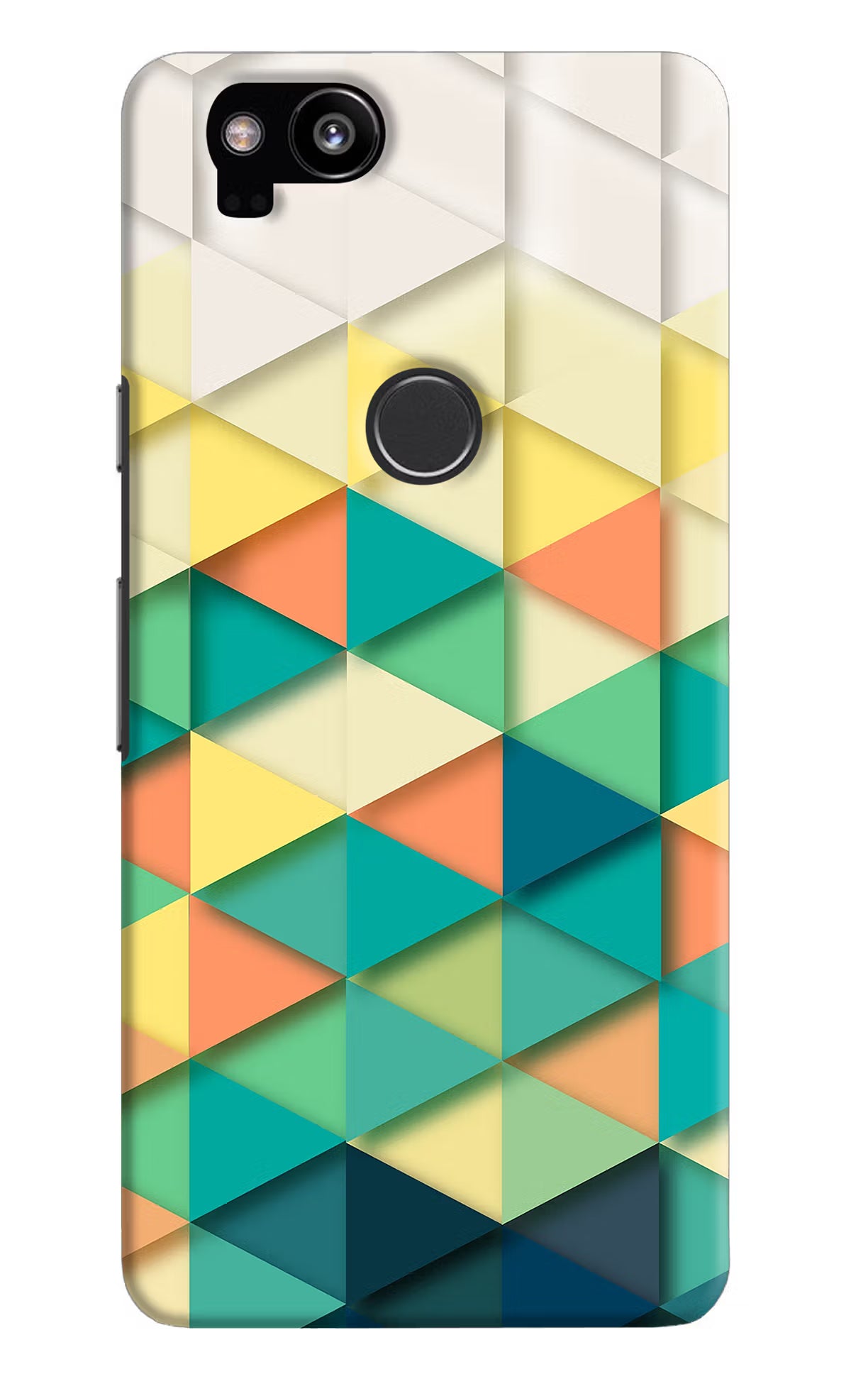 Abstract Google Pixel 2 Hard Case Back Cover by Casekaro