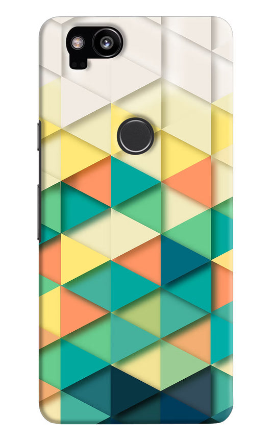 Abstract Google Pixel 2 Hard Case Back Cover by Casekaro