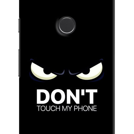 Don'T Touch My Phone Google Pixel 2 Hard Case Back Cover by Casekaro