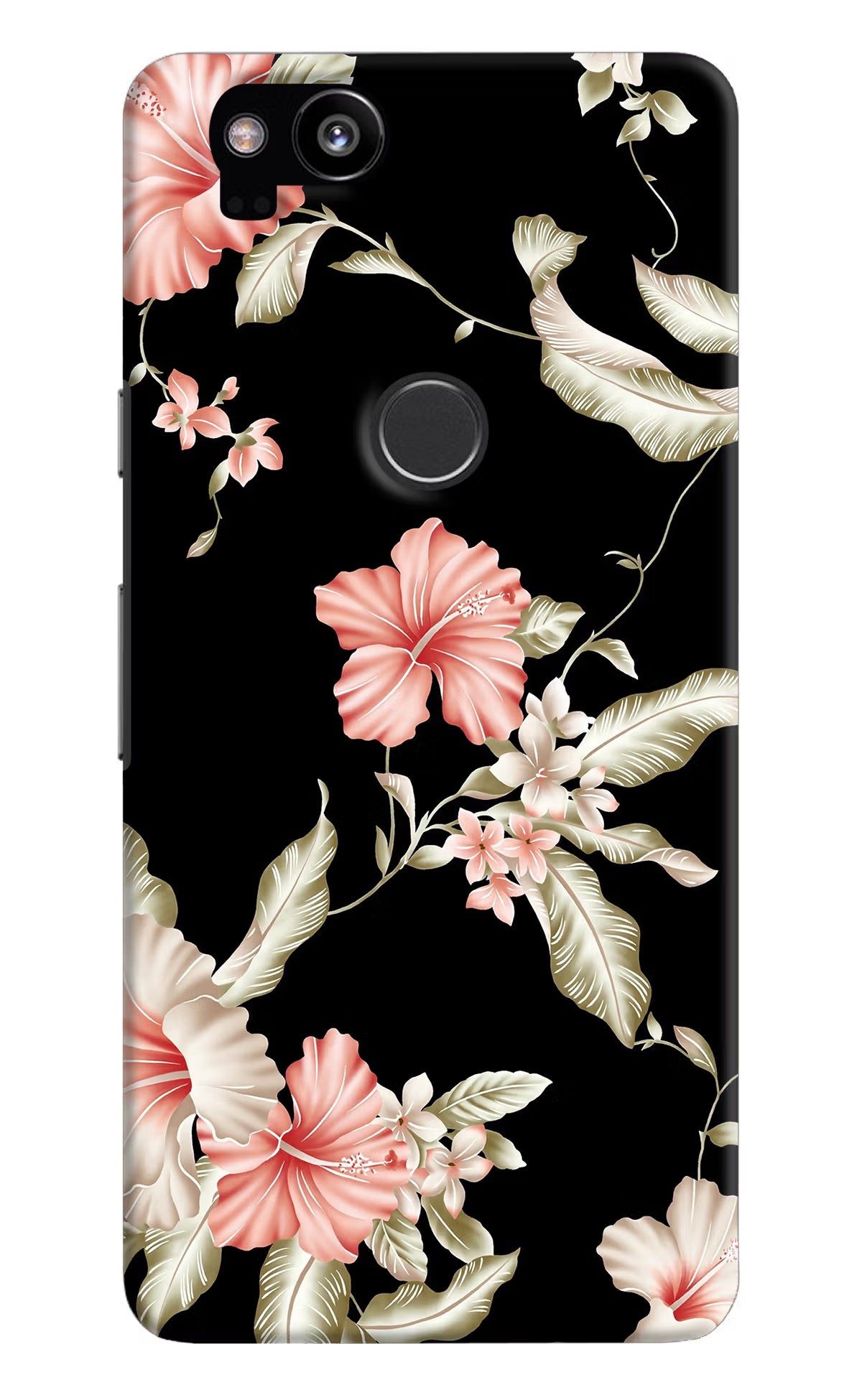 Flowers Google Pixel 2 Hard Case Back Cover by Casekaro