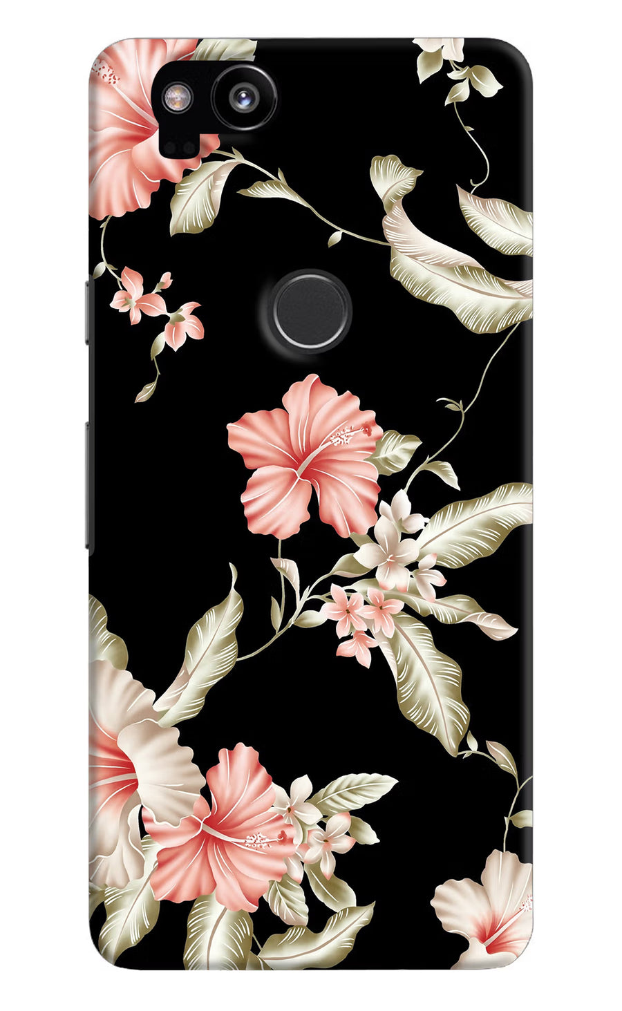 Flowers Google Pixel 2 Back Cover, Hard case