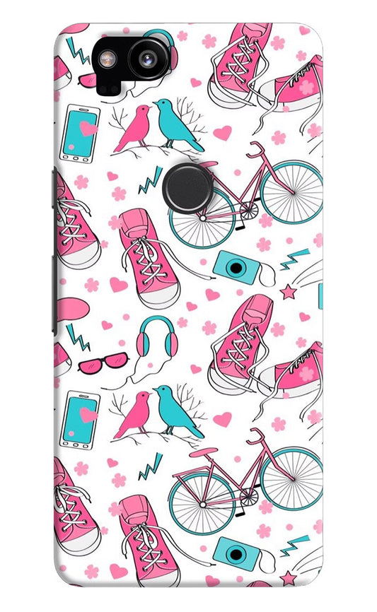 Artwork Google Pixel 2 Hard Case Back Cover by Casekaro