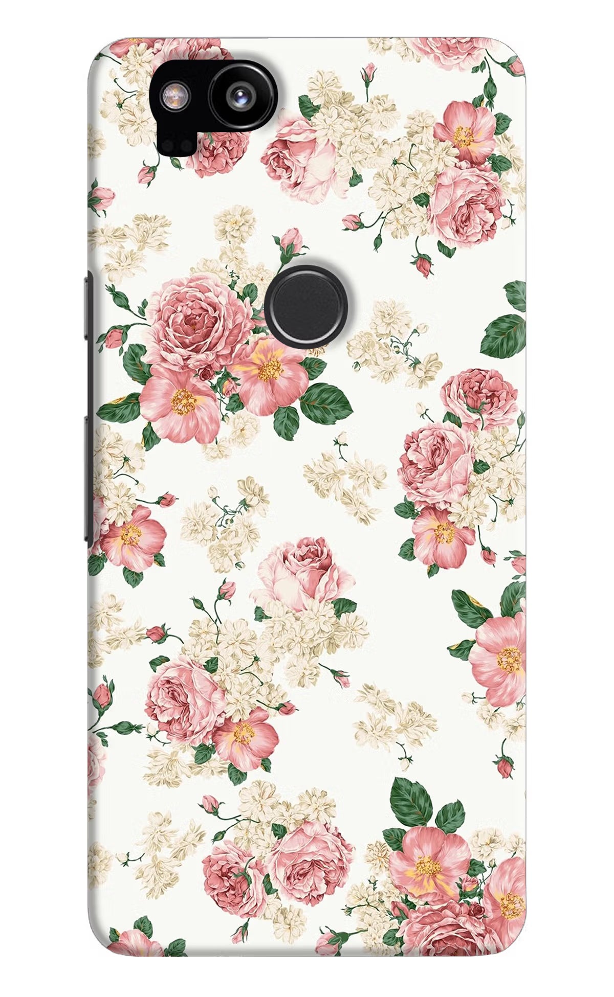 Flowers Google Pixel 2 Hard Case Back Cover by Casekaro