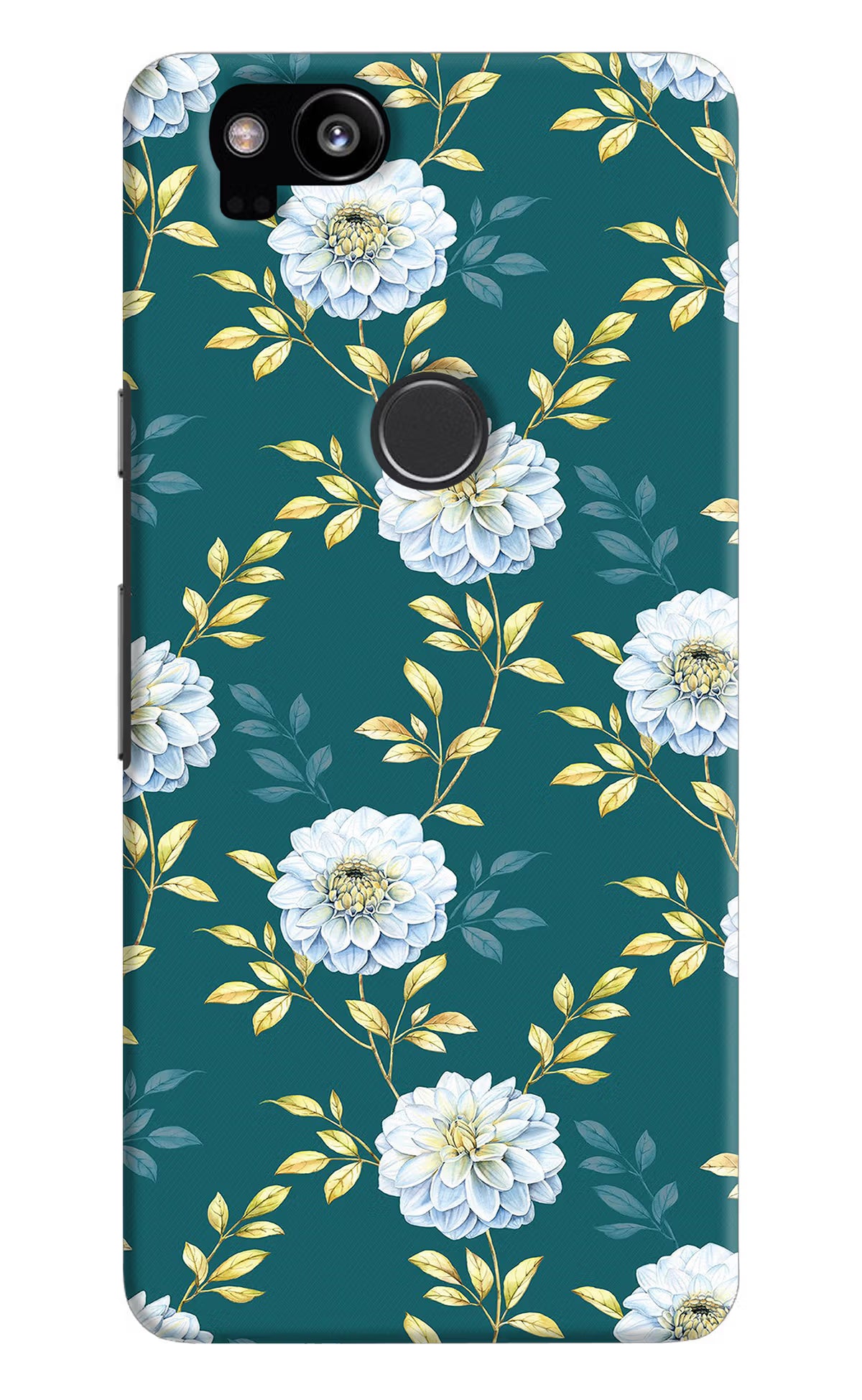 Flowers Google Pixel 2 Hard Case Back Cover by Casekaro