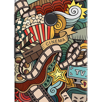 Cinema Abstract Google Pixel 2 Hard Case Back Cover by Casekaro