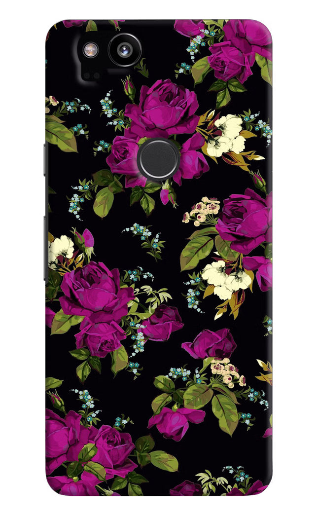 Flowers Google Pixel 2 Hard Case Back Cover by Casekaro