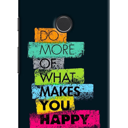 Do More Of What Makes You Happy Google Pixel 2 Hard Case Back Cover by Casekaro