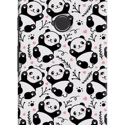 Cute Panda Google Pixel 2 Hard Case Back Cover by Casekaro