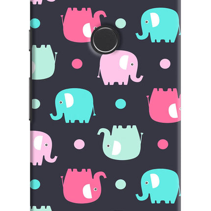 Elephants Google Pixel 2 Hard Case Back Cover by Casekaro