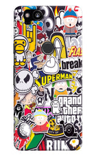 Sticker Bomb Google Pixel 2 Hard Case Back Cover by Casekaro