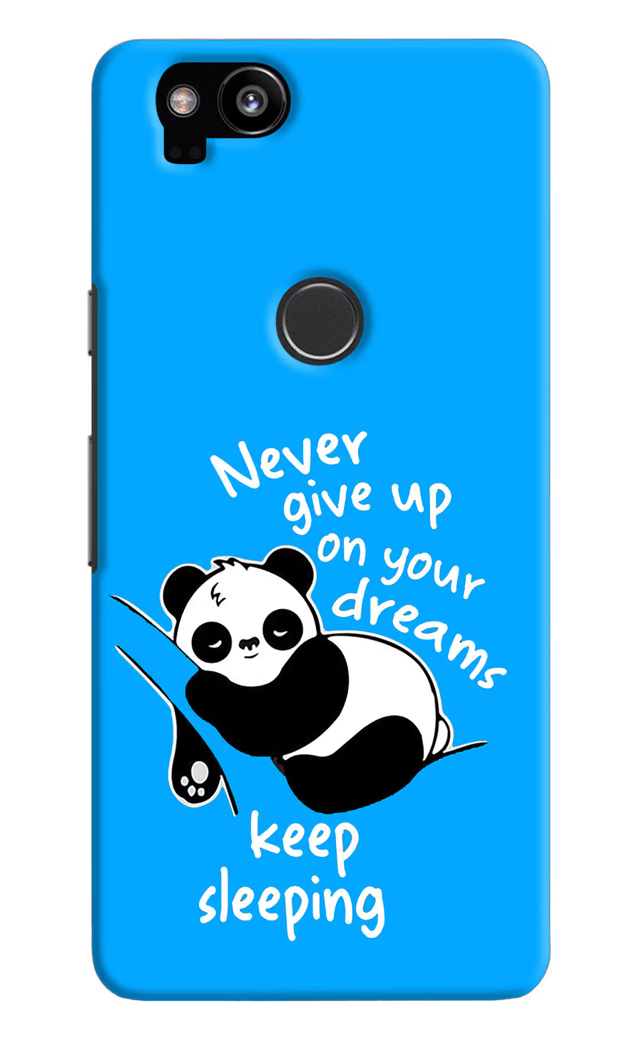 Keep Sleeping Google Pixel 2 Back Cover, Hard case