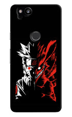 Naruto Two Face Google Pixel 2 Hard Case Back Cover by Casekaro