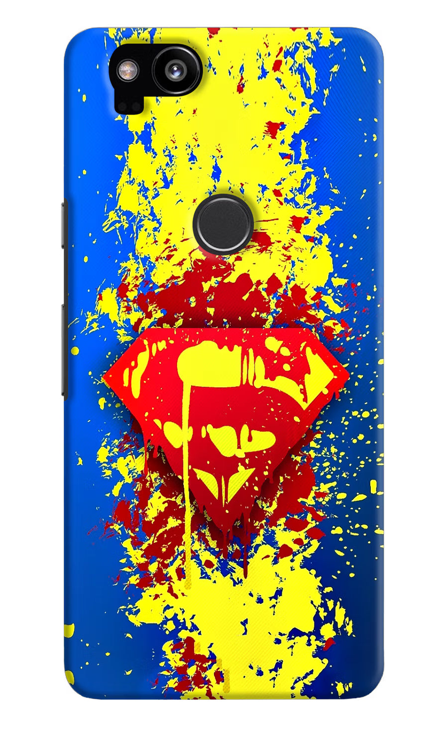 Superman logo Google Pixel 2 Back Cover, Hard case