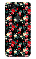 Rose Pattern Google Pixel 2 Hard Case Back Cover by Casekaro