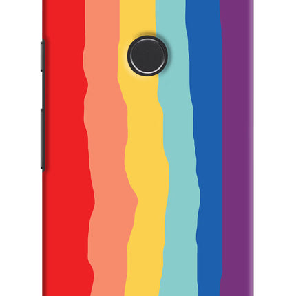 Rainbow Google Pixel 2 Hard Case Back Cover by Casekaro