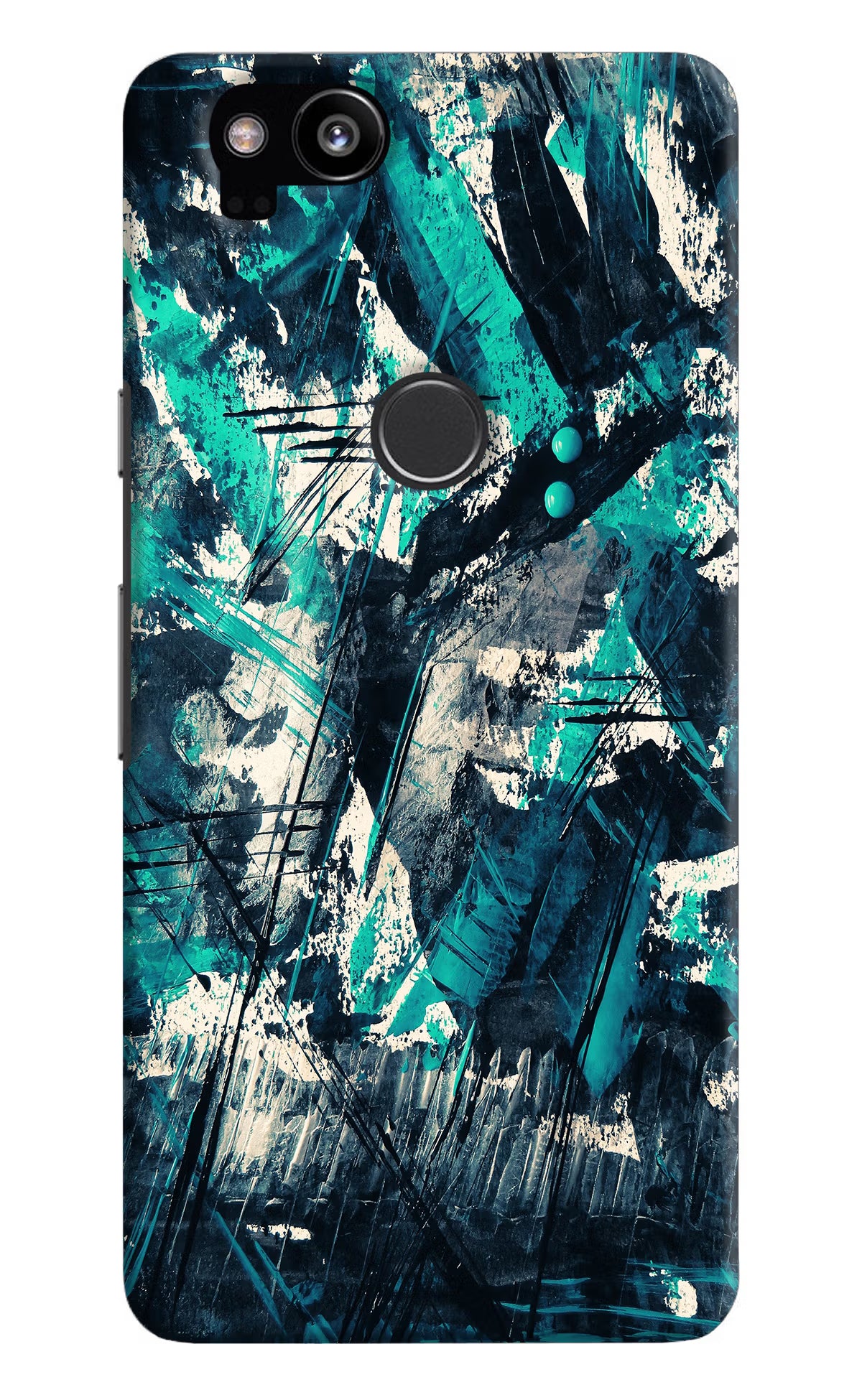 Artwork Google Pixel 2 Hard Case Back Cover by Casekaro