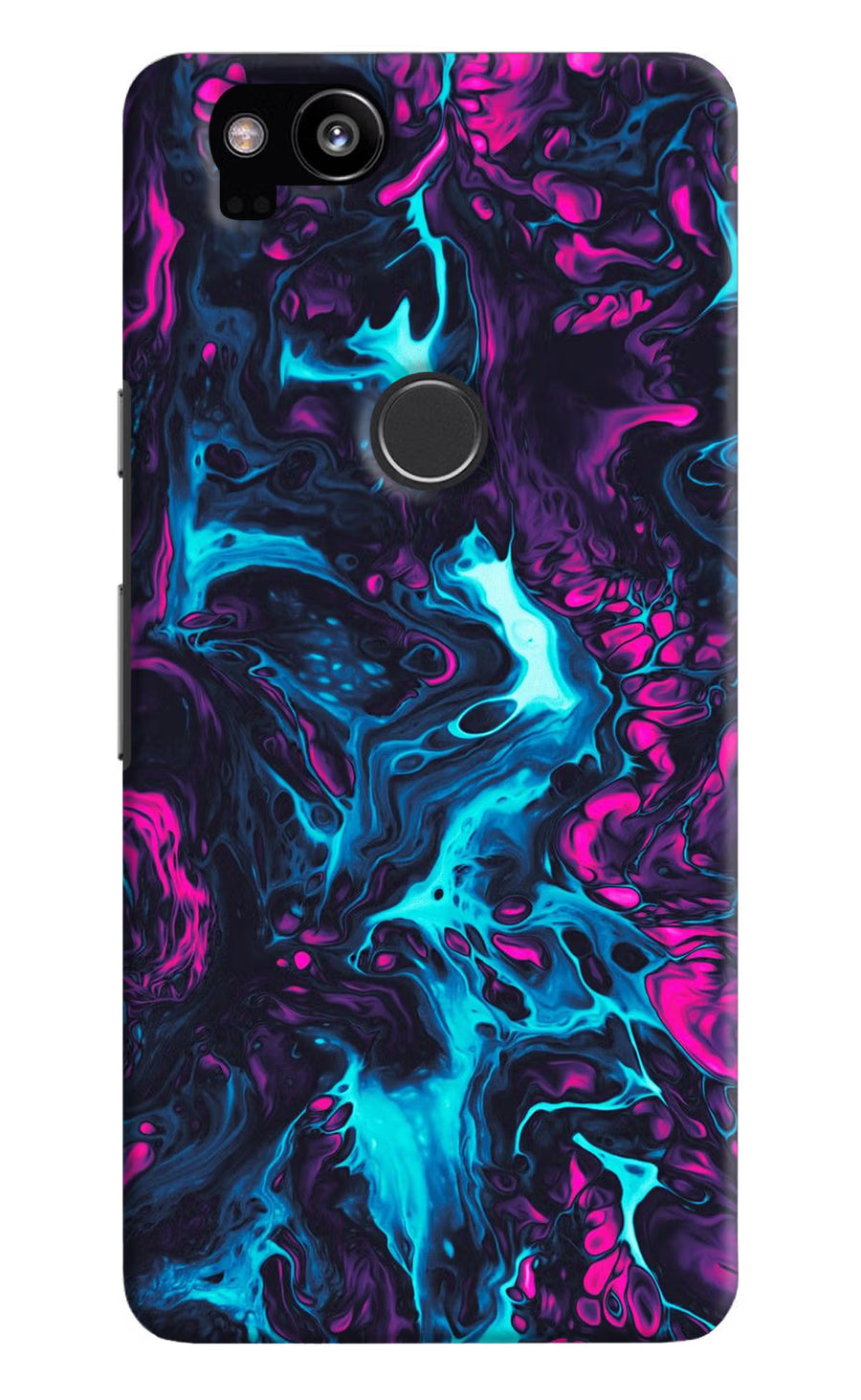 Abstract Google Pixel 2 Back Cover, Hard case