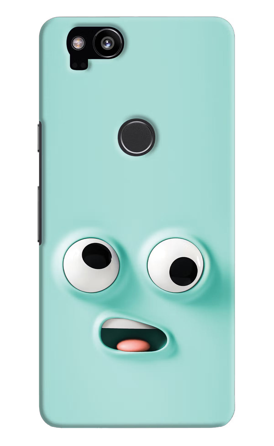 Funny Cartoon Google Pixel 2 Back Cover, Hard case