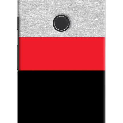 Tri Color Pattern Google Pixel 2 Hard Case Back Cover by Casekaro