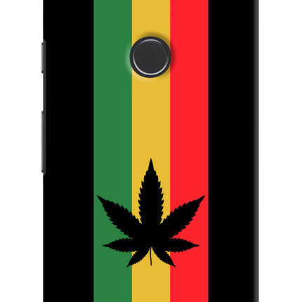 Weed Flag Google Pixel 2 Hard Case Back Cover by Casekaro