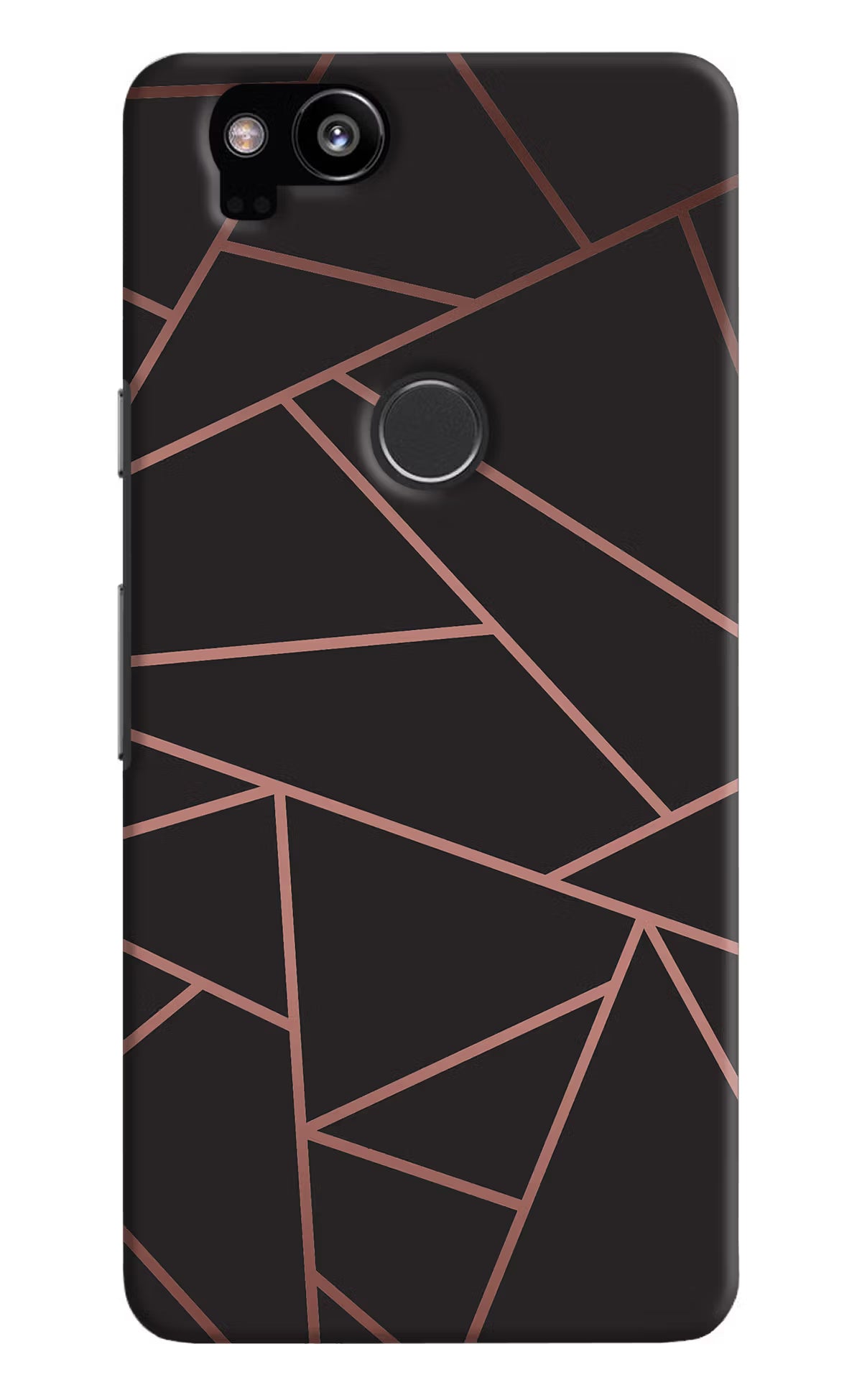 Geometric Pattern Google Pixel 2 Hard Case Back Cover by Casekaro