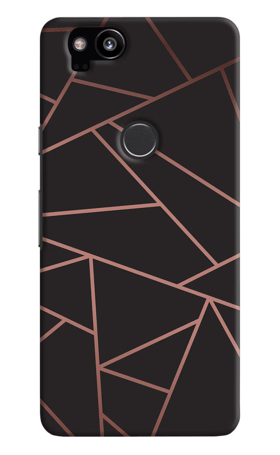 Geometric Pattern Google Pixel 2 Back Cover, Hard case