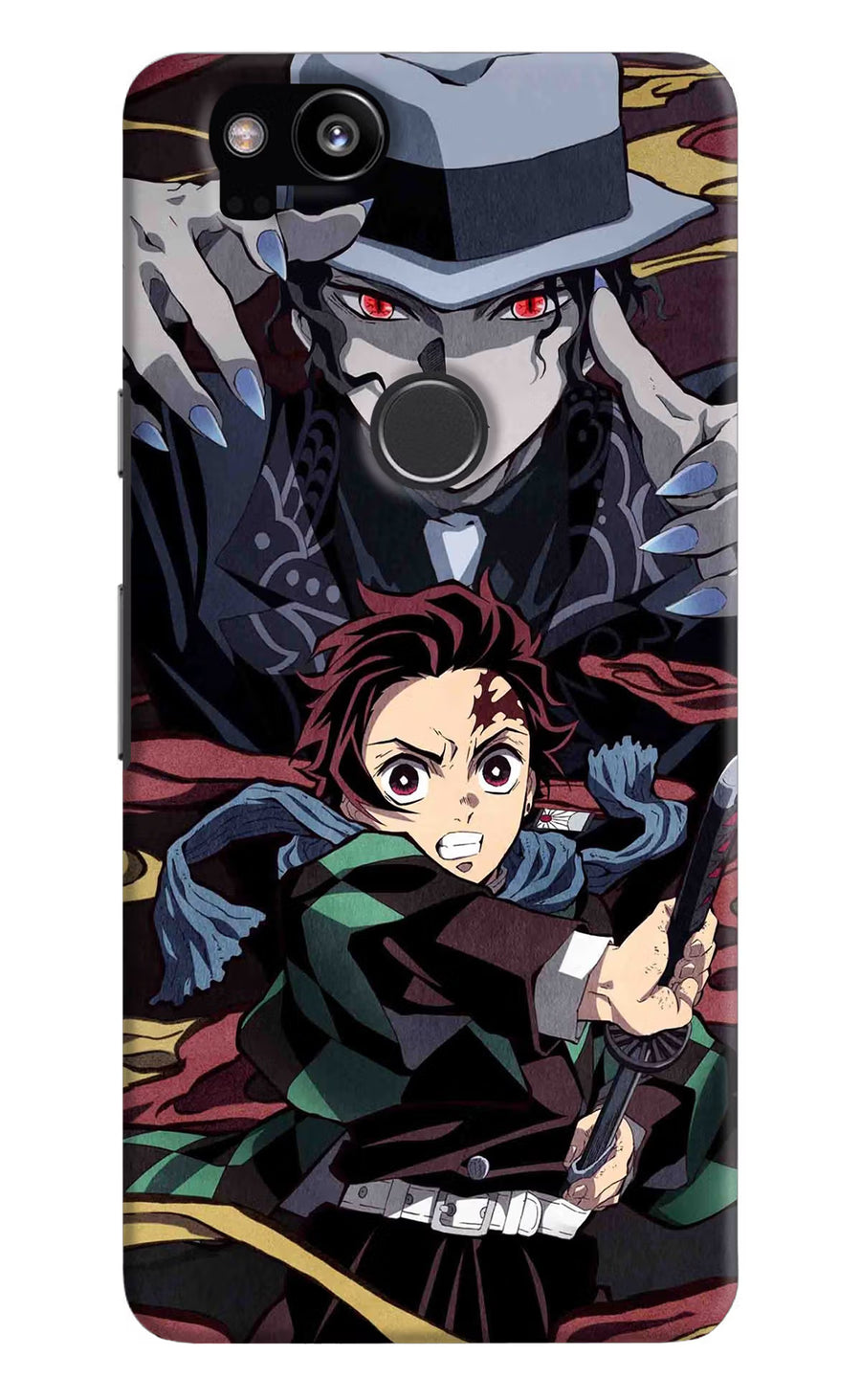 Demon Slayer Google Pixel 2 Back Cover, Hard case