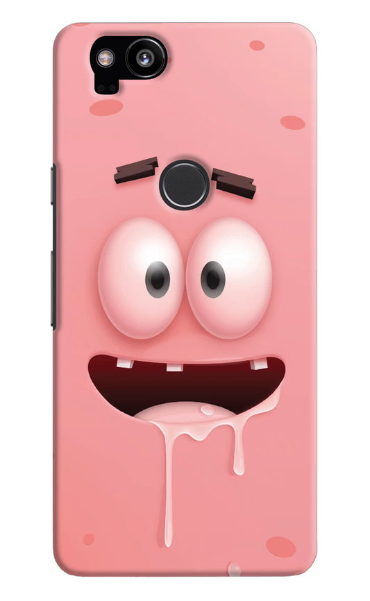 Sponge 2 Google Pixel 2 Hard Case Back Cover by Casekaro