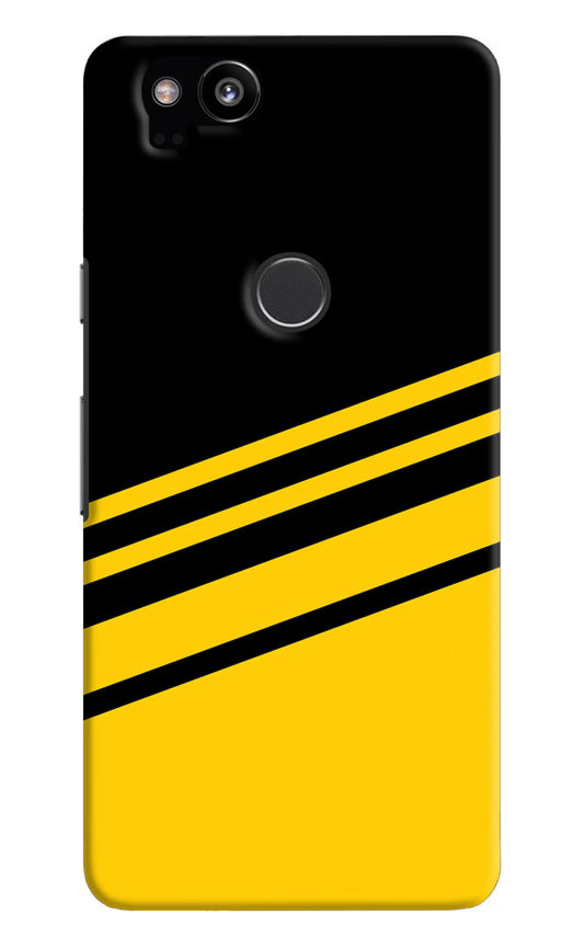 Yellow Shades Google Pixel 2 Hard Case Back Cover by Casekaro