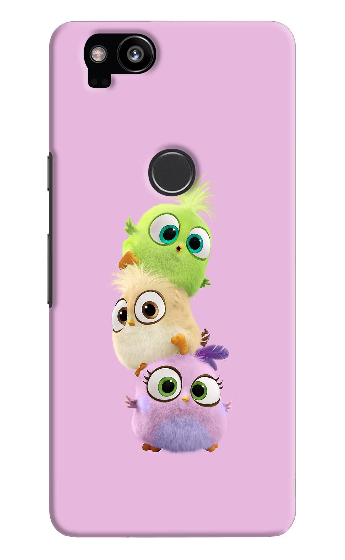 Cute Little Birds Google Pixel 2 Hard Case Back Cover by Casekaro