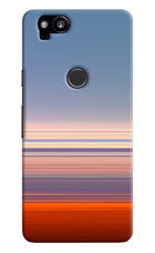 Morning Colors Google Pixel 2 Hard Case Back Cover by Casekaro