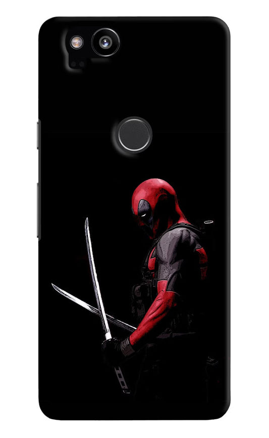 Deadpool Google Pixel 2 Hard Case Back Cover by Casekaro