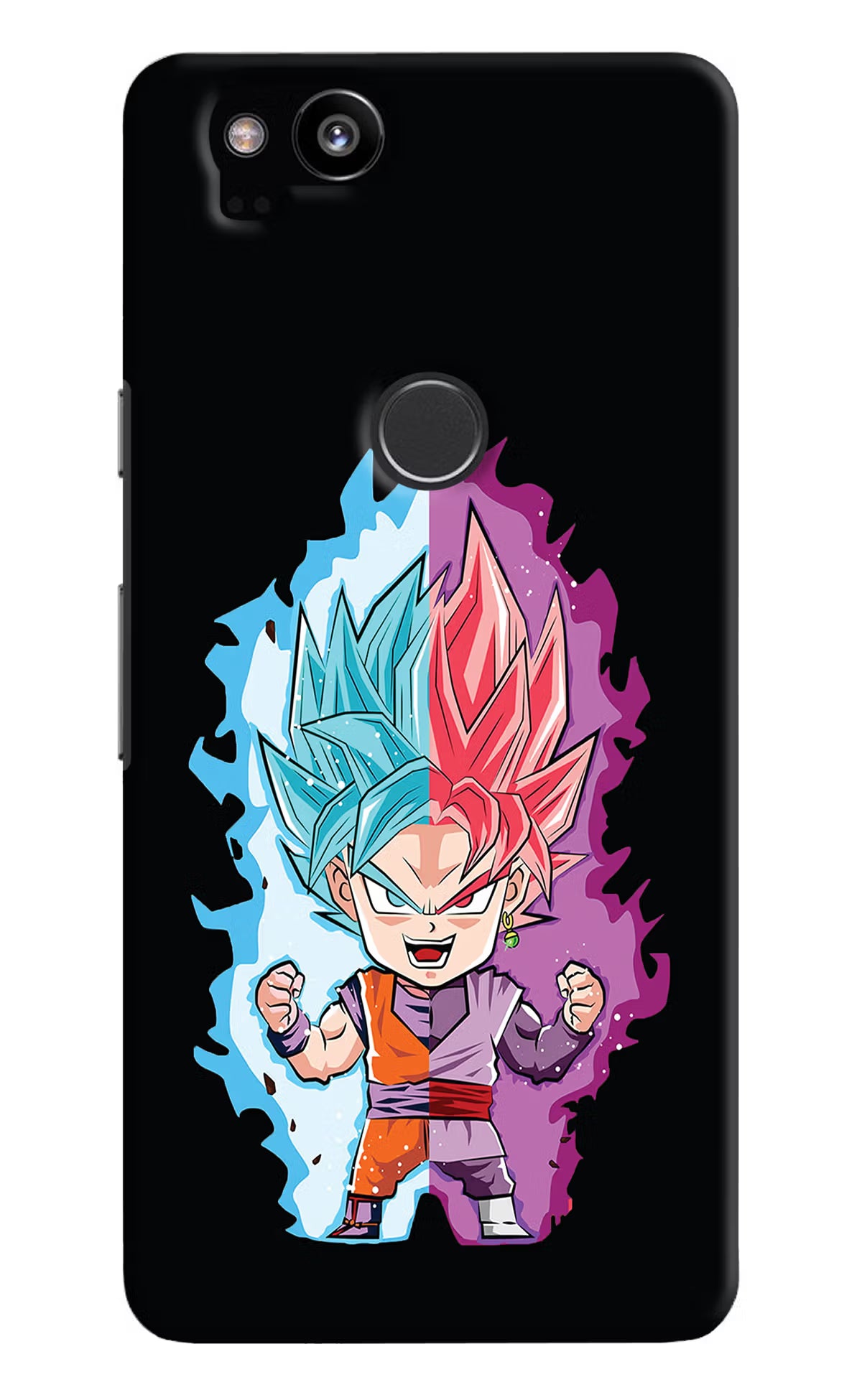 Chota Goku Google Pixel 2 Hard Case Back Cover by Casekaro
