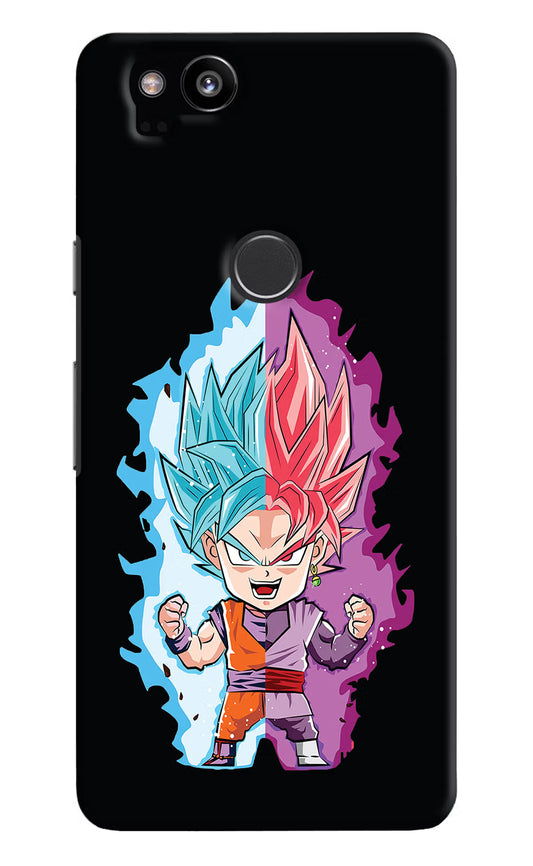 Chota Goku Google Pixel 2 Hard Case Back Cover by Casekaro