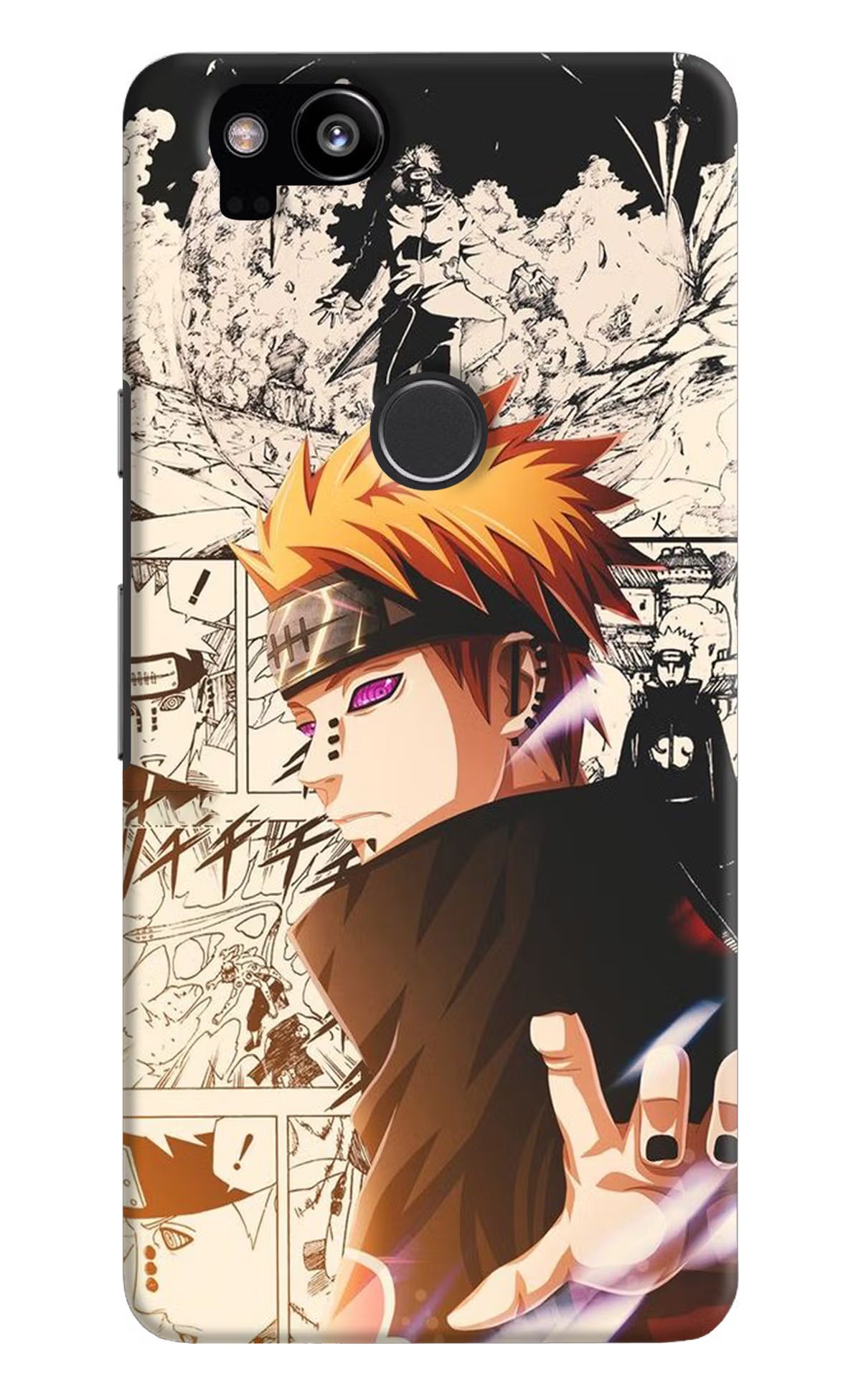 Pain Anime Google Pixel 2 Hard Case Back Cover by Casekaro