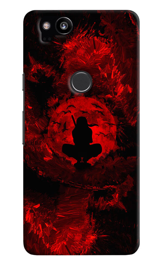 Itachi Uchiha Google Pixel 2 Hard Case Back Cover by Casekaro