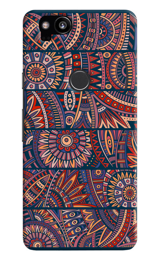African Culture Design Google Pixel 2 Hard Case Back Cover by Casekaro