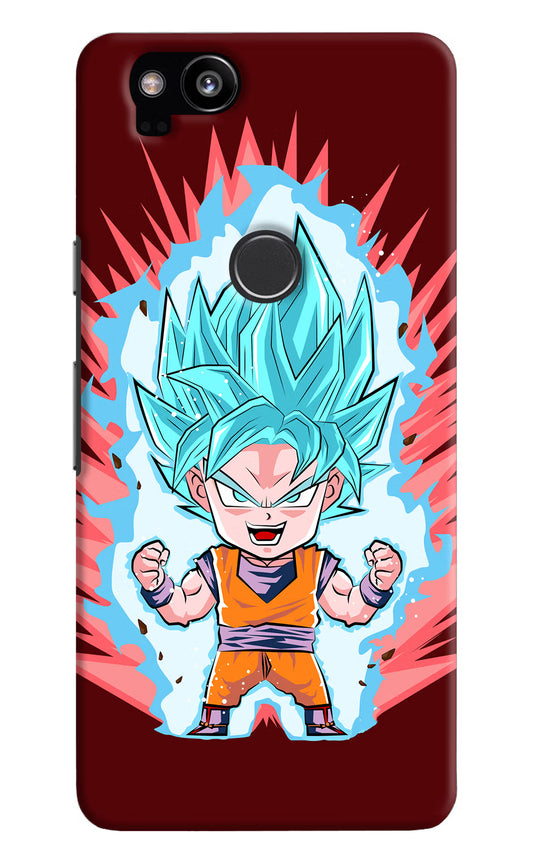 Goku Little Google Pixel 2 Hard Case Back Cover by Casekaro
