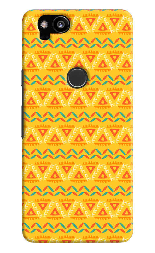 Tribal Pattern Google Pixel 2 Hard Case Back Cover by Casekaro