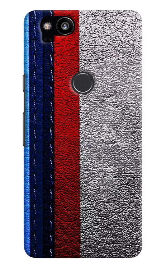 BMW Stripes Google Pixel 2 Hard Case Back Cover by Casekaro