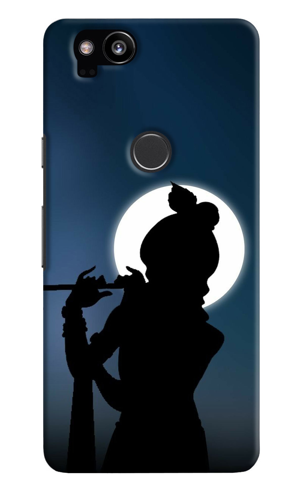 Shri Krishna Silhouette Google Pixel 2 Back Cover