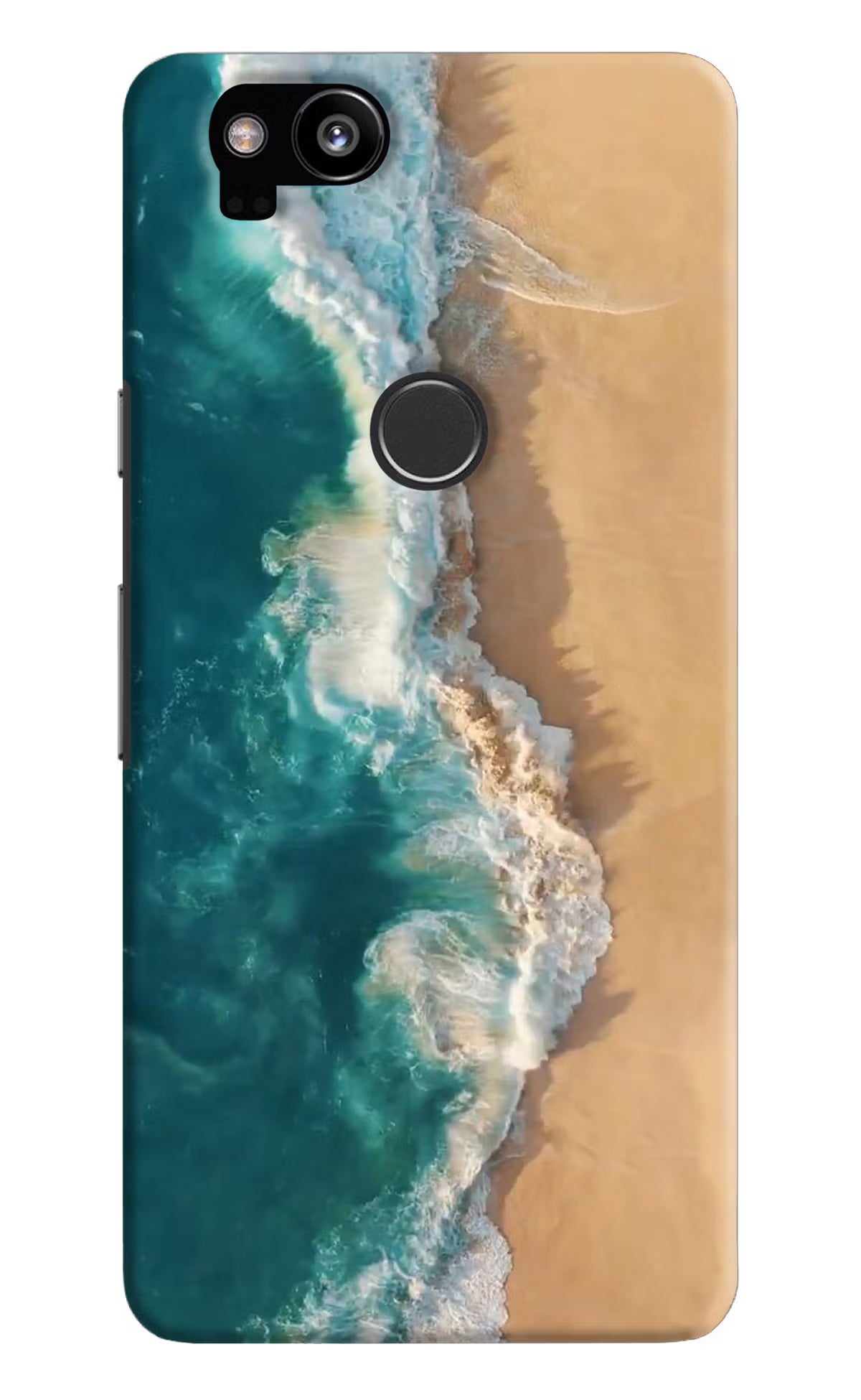 Ocean Beach Google Pixel 2 Hard Case Back Cover by Casekaro