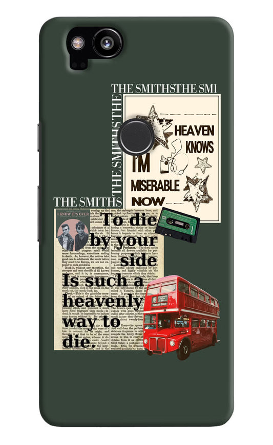 The Smiths Google Pixel 2 Hard Case Back Cover by Casekaro