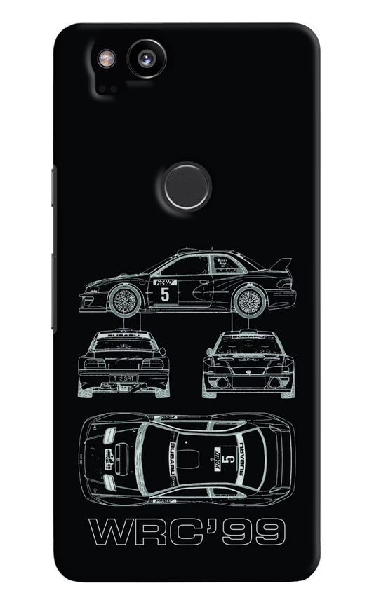 WRC'99 Google Pixel 2 Hard Case Back Cover by Casekaro