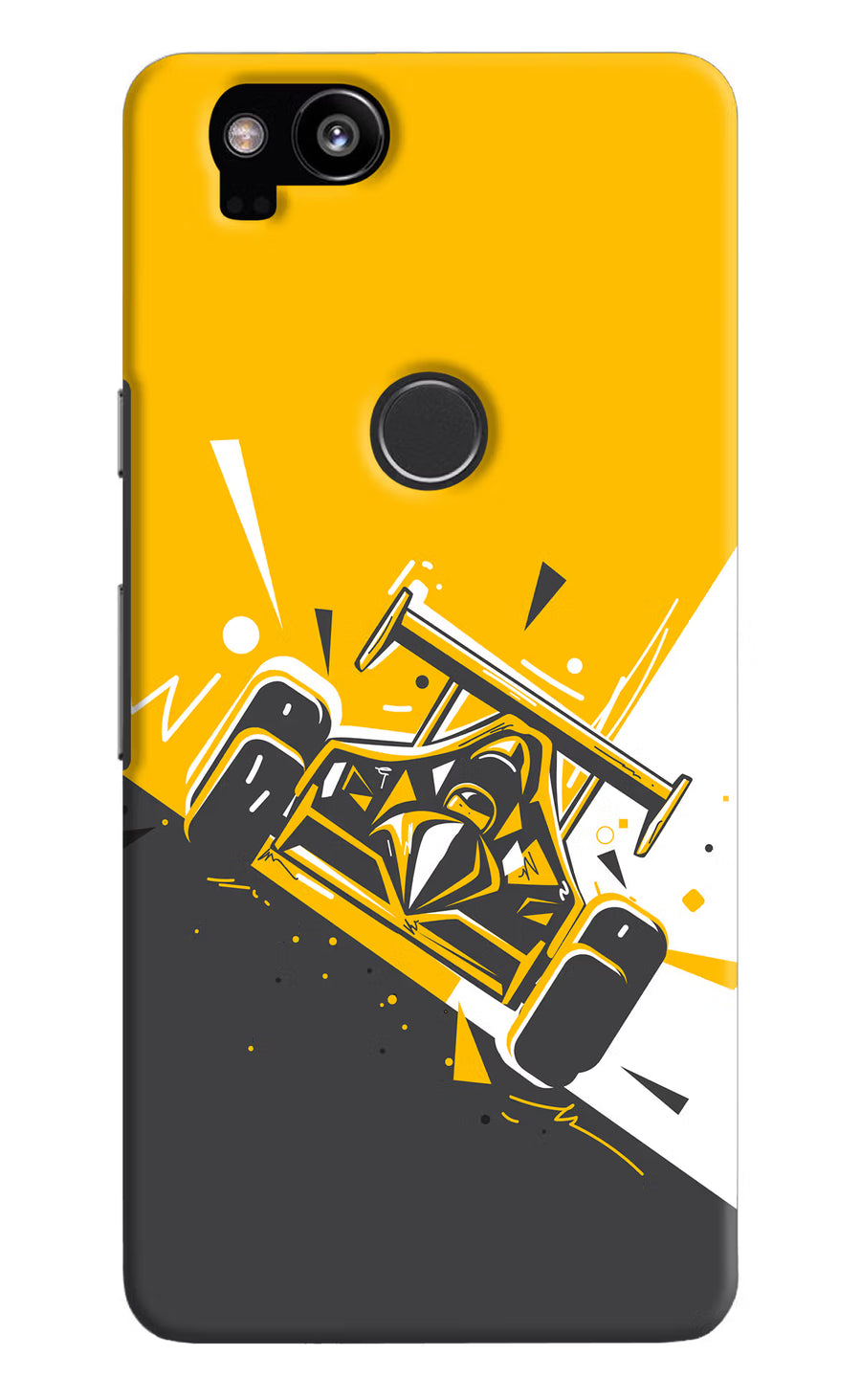 Track King Google Pixel 2 Back Cover, Hard case