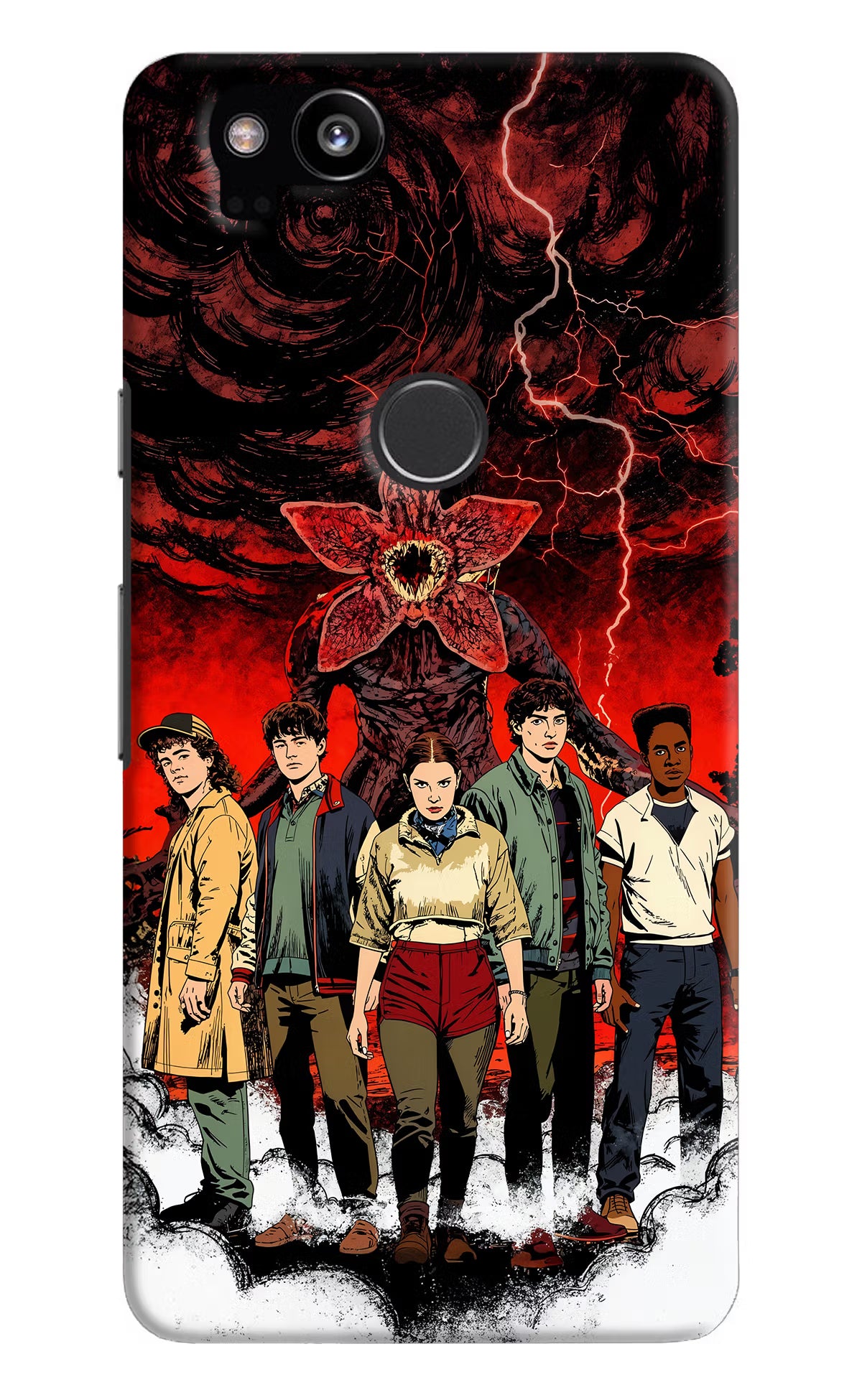 Ordinary Things Characters Google Pixel 2 Hard Case Back Cover by Casekaro