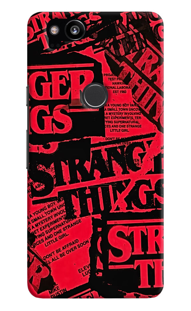 Ordinary Things Google Pixel 2 Hard Case Back Cover by Casekaro