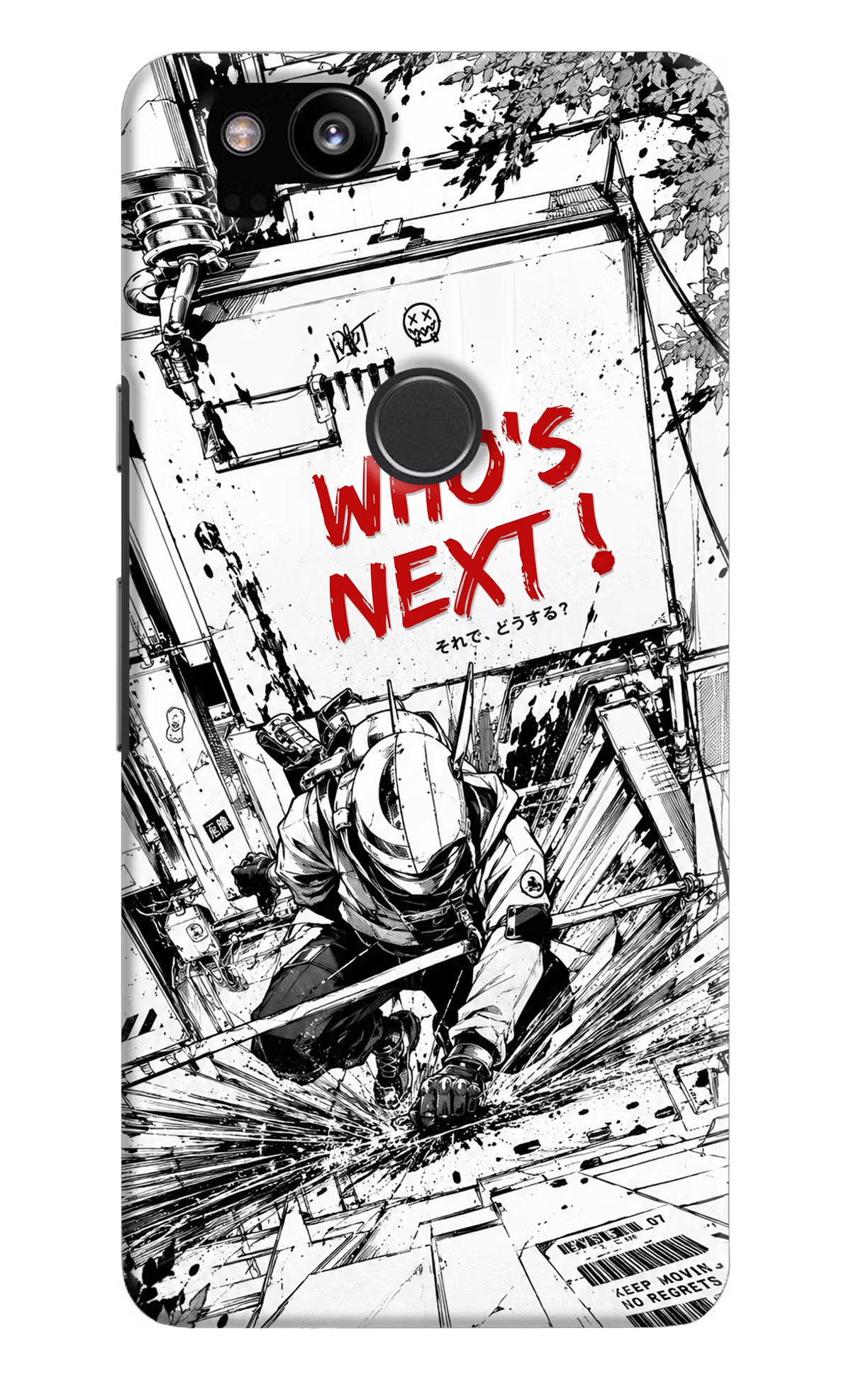 Who's Next Google Pixel 2 Hard Case Back Cover by Casekaro