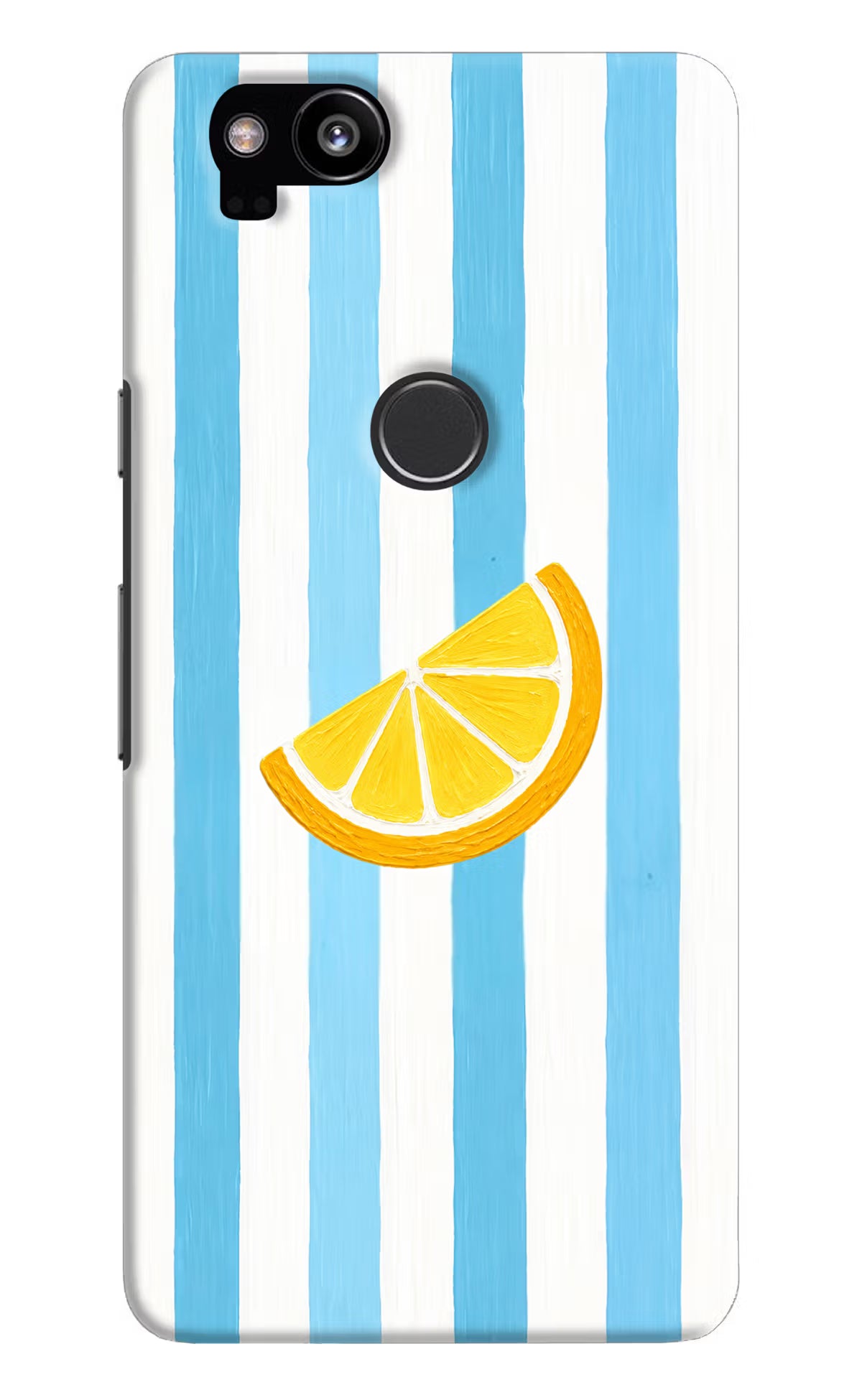 Summer Lemon Google Pixel 2 Hard Case Back Cover by Casekaro