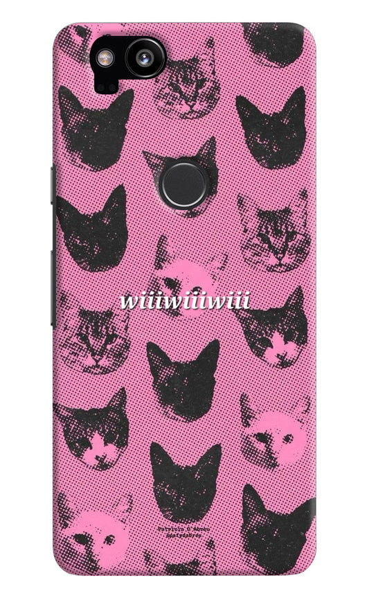 Pink Cats Google Pixel 2 Back Cover